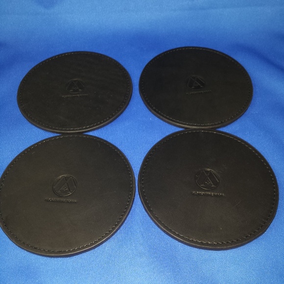 Windsor Vineyards Florence Italy Leather Coasters - Picture 2 of 4